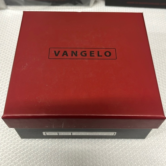 Vangelo Kids Classic Dress Belt in Gift Box Black. Size 25” waists 23”-28” - Picture 1 of 4